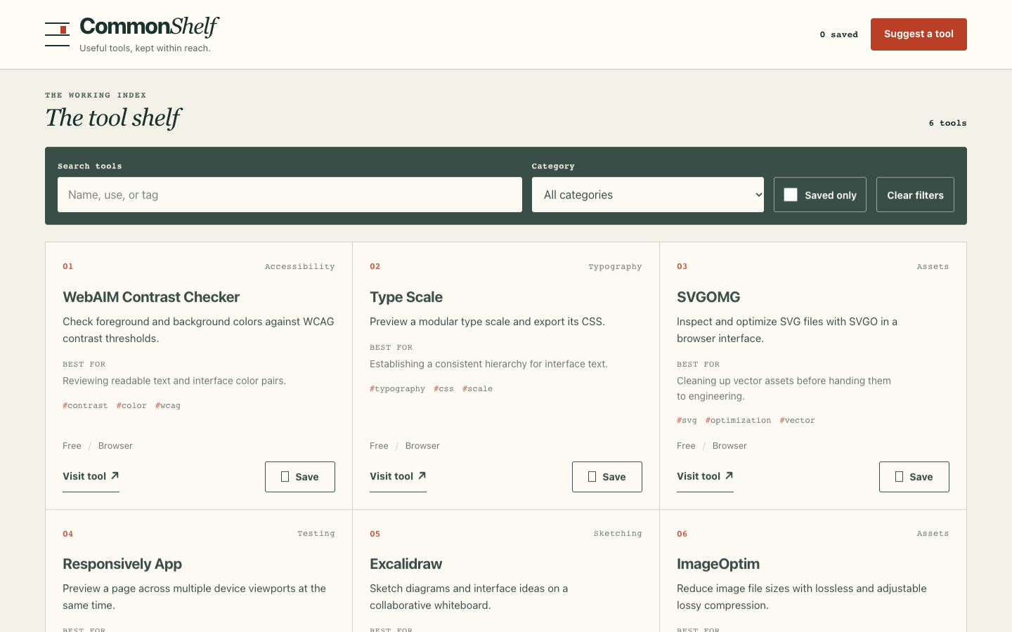 Oil UI Open Source, CommonShelf run-2: anfänglicher Desktop-Viewport