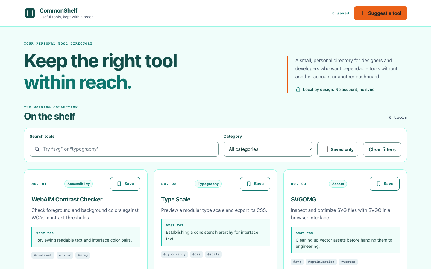 UI UX Pro Max, CommonShelf run-1: anfänglicher Desktop-Viewport