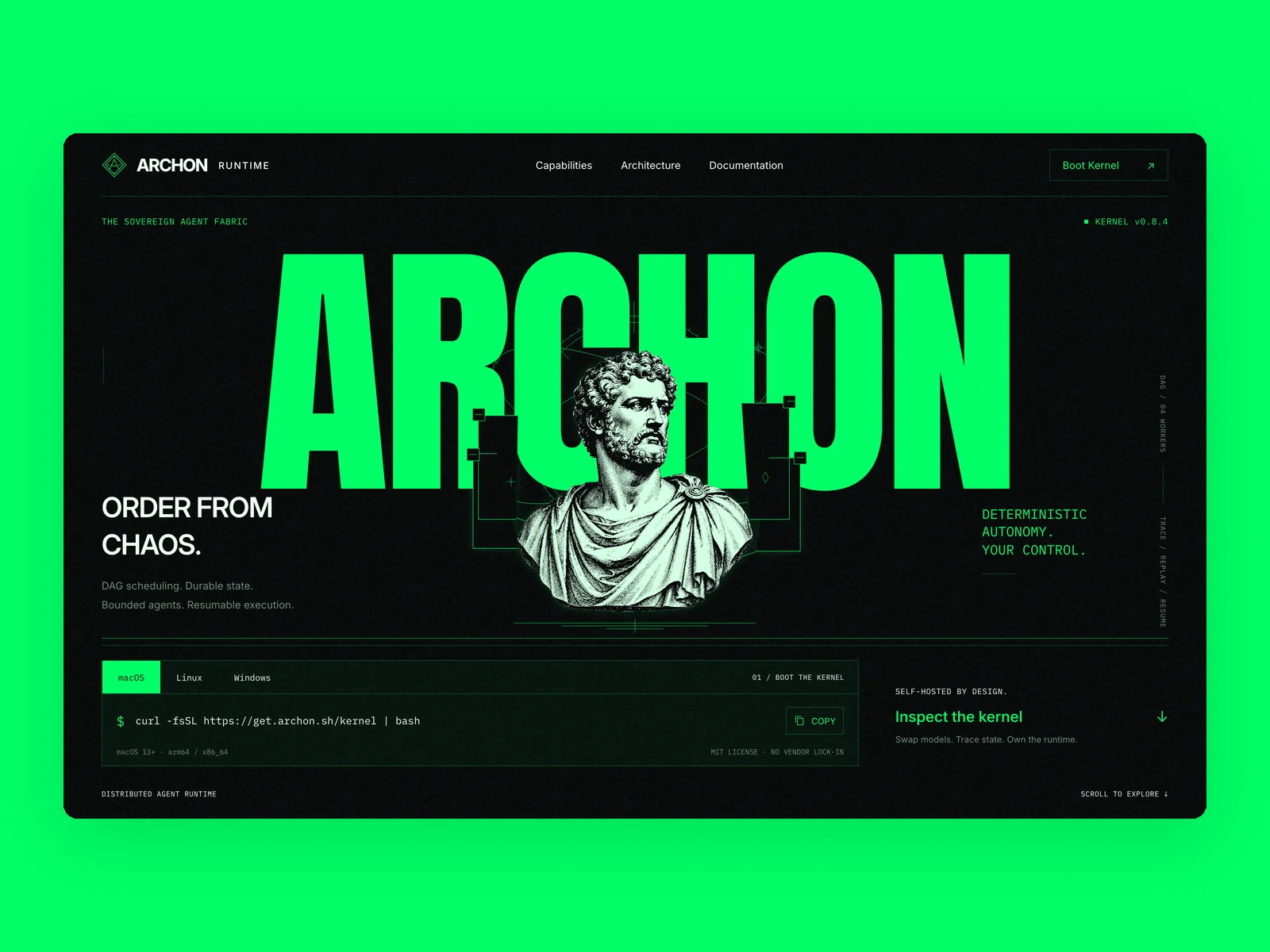 Archon · Distributed Agent Runtime