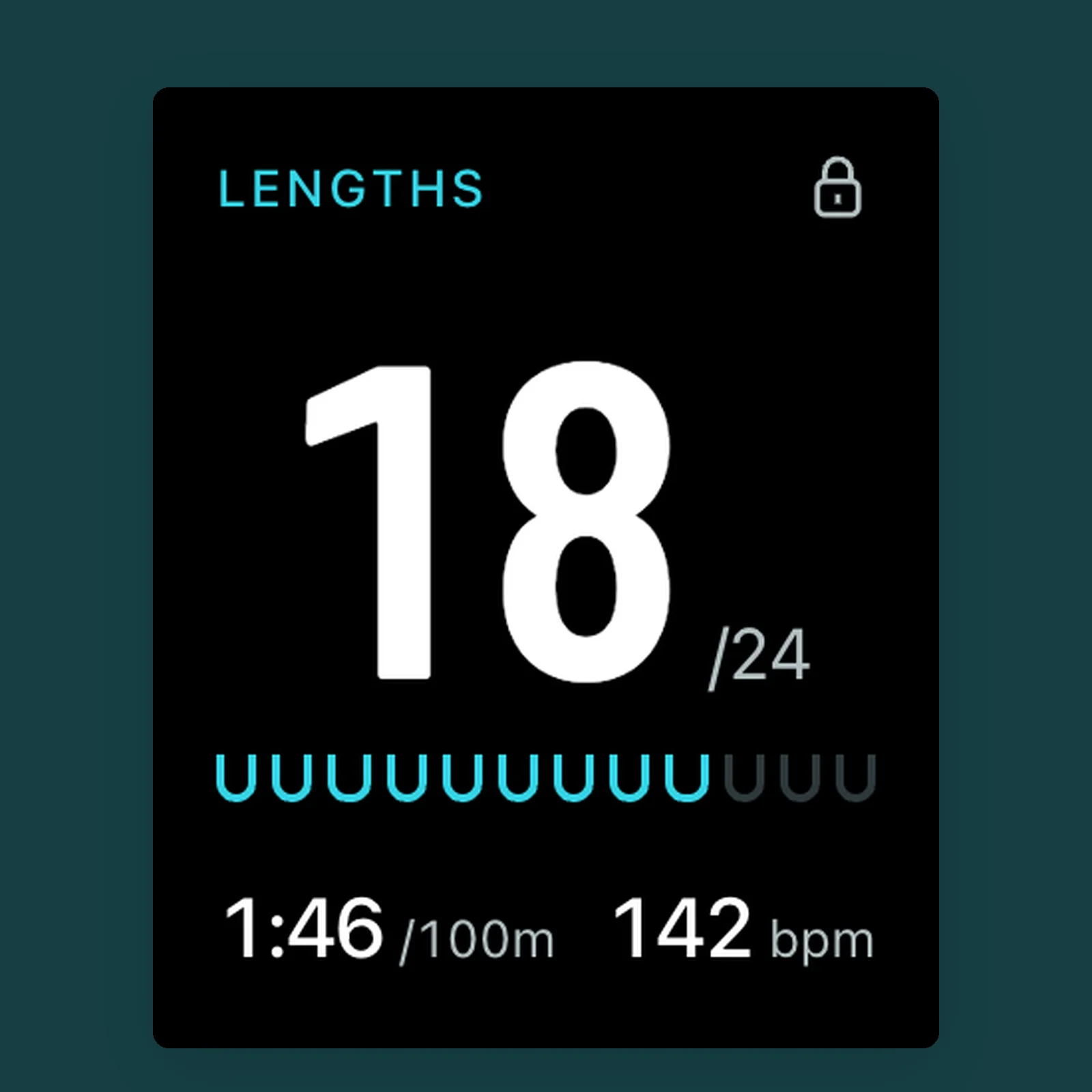 Splitwater · Swimming workout watch app